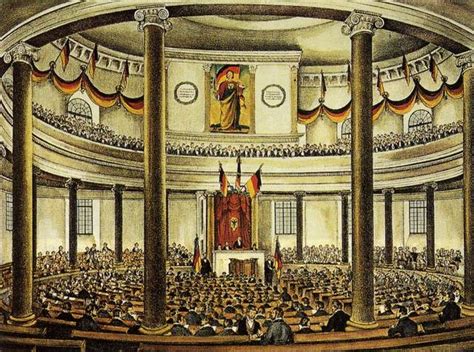 The Frankfurt Assembly: A Crucible for German Unity and Constitutional Debate