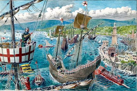 The Siege of Genoa, A Triumph of Italian Naval Power and Political Strategy During the Renaissance